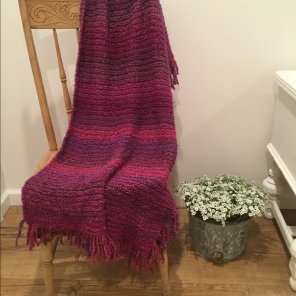 Ombré Handmade Shoulder Throw - Picture 2 of 5